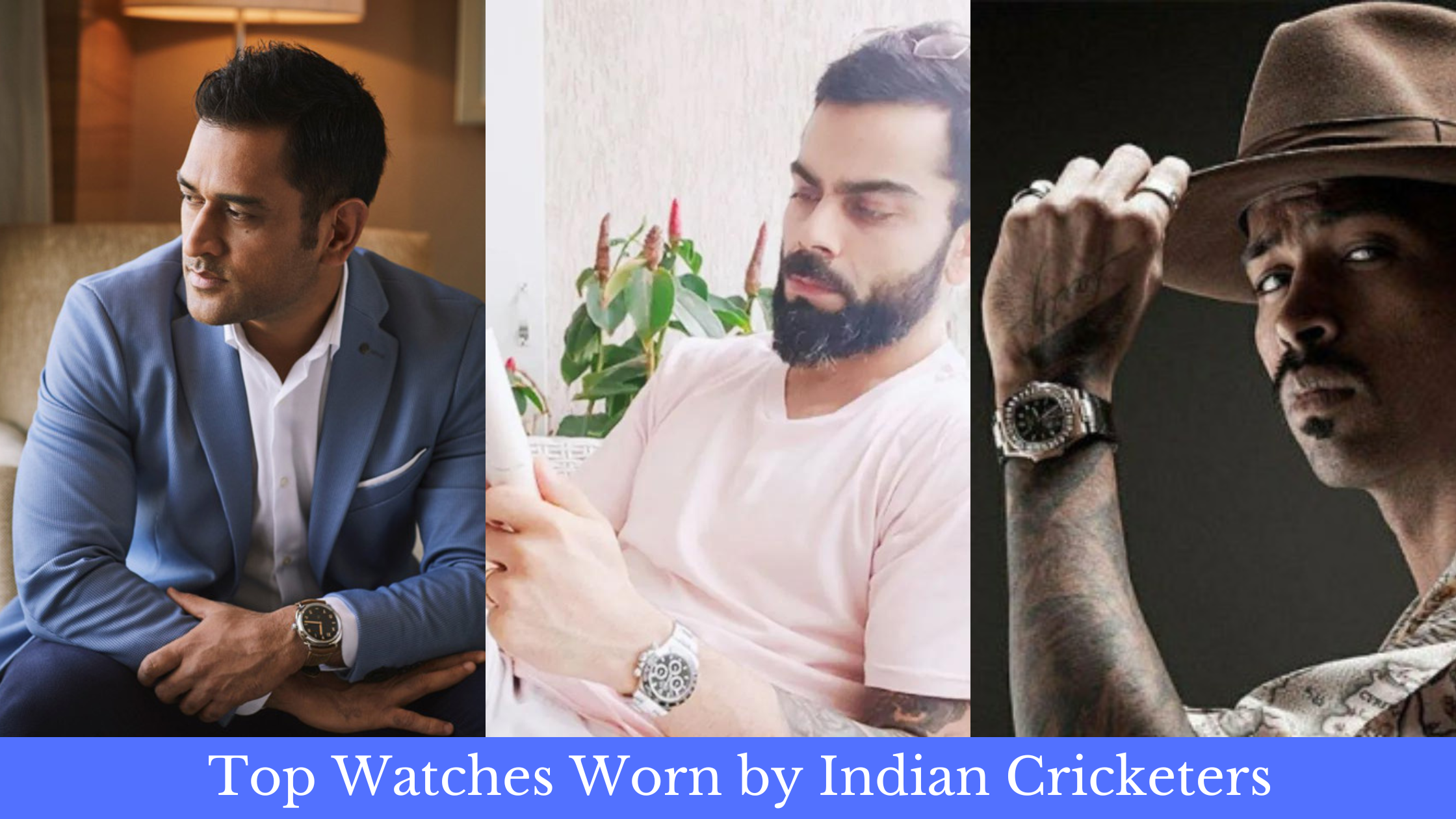 Top Watches Worn by Indian Cricketers